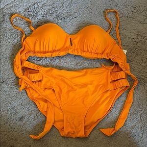 Orange Bikini Set